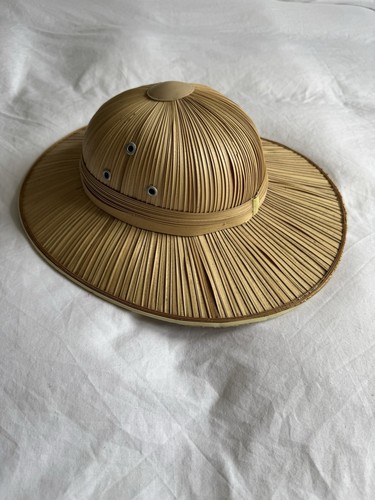 Vintage pith helmet - pith,