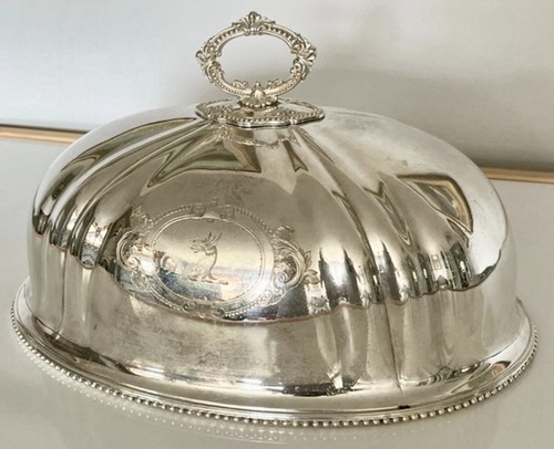 Antique large silver plated - antique,
