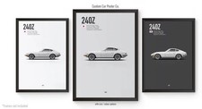 Datsun 240Z Inspired Wall Art
