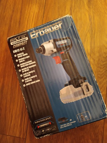 Erbauer impact driver cordless - erbauer,