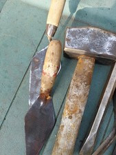 Vintage Brick Layers Tools As