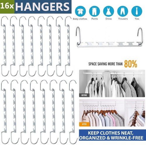 Space saver clothes hangers - space,