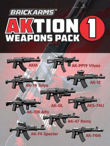 Brickarms aktion pack - pack, 1