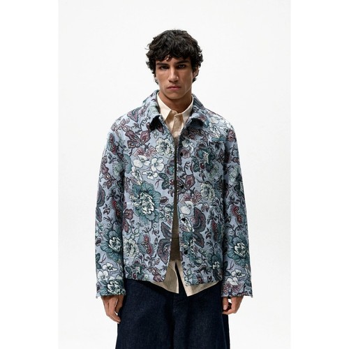 Zara mens blue - zara, floral