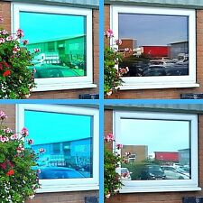 Mirror Privacy One Way Window Film | Silver Blue Green Bronze | Reflective Tint