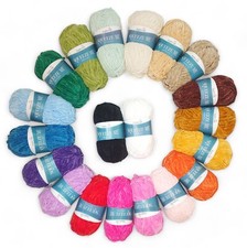 Stylecraft Squeeze Me Chenille DK Amigurumi Fluffy Crochet Yarn 100g Balls