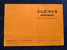 Peugeot 504 Diesel A40 A45 D40