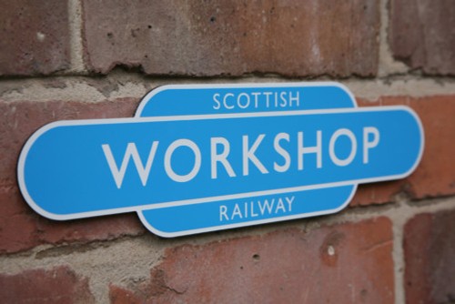 Replica british railway totem - railway,