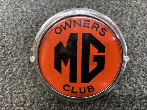 Vintage owners club - vintage, mg