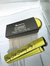 CLIPPER Engraved SILVER STEEL