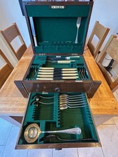 Walker & Hall - Canteen - Box - Cutlery Flatware - Silver Plate