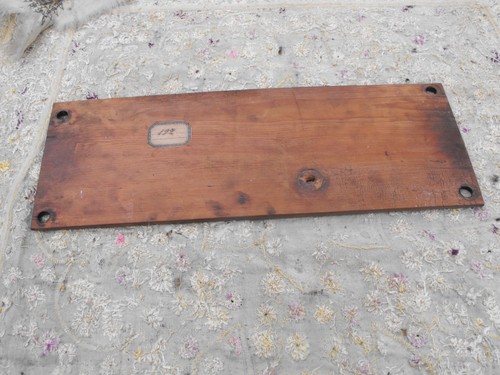 Wooden base from slate marble - base,