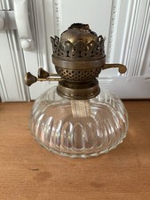 Glass & Brass Victorian Oil