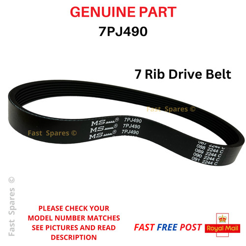 Genuine 7pj490 drive belt - genuine,