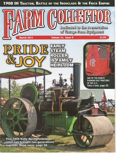 George frick steam tractor - george,