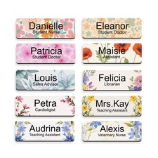 Custom Name Badge, Pretty