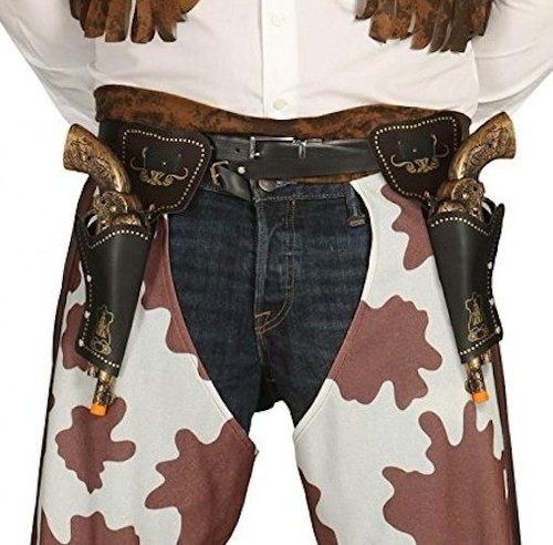 Adults cowboy double holster - cowboy,