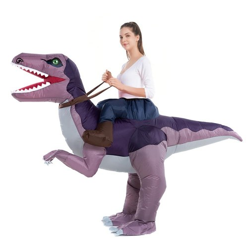 Inflatable dinosaur costume - inflatable,