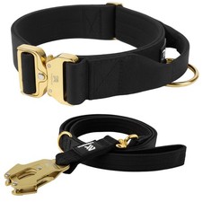 Heavy Duty Padded Dog Collar &
