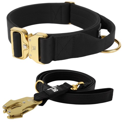 Heavy duty padded dog collar - padded,