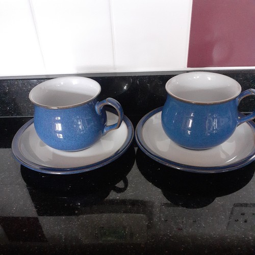 Denby imperial blue cup and - imperial,