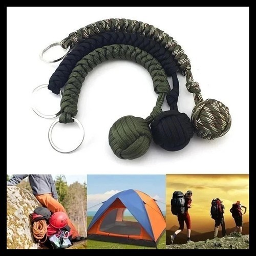 Paracord monkey fist - monkey, keychain