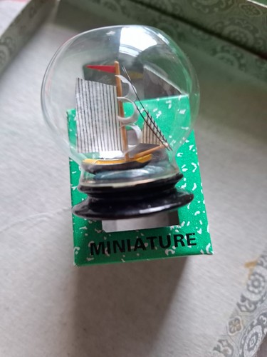 Miniature ships domes with - miniature,