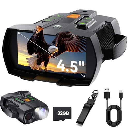 Night vision goggles - night, 4k