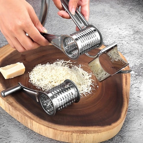 Stainless steel rotary cheese - steel,
