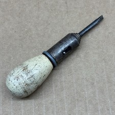 Vintage 4" Mini Yankee Handyman Handy Ratcheting Screwdriver - FREE SHIPPING