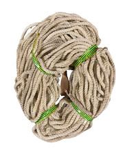 70 Metres x 8mm White Nylon 3 Strand Rope, Mooring, Anchor - shop soiled