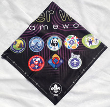World scout scarf : " better world framework ,  Scout Challenge Neckerchief "