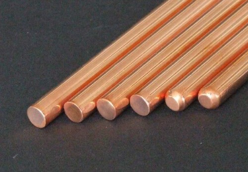 Copper rod round - rod,