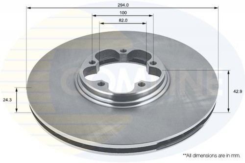 Front brake discs - brake, set