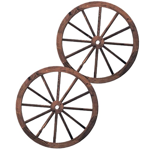 2pcs retro wooden wagon - 2pcs,