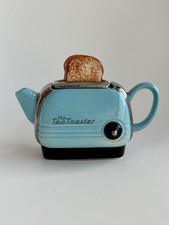 Collectable Tea Toaster Retro Design Swineside Teapottery Teapot Cool Retro 1995