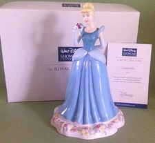 ROYAL DOULTON ~ CINDERELLA DP 1 ~ WALT DISNEY SHOWCASE COLLECTION ~ BOX & CERT