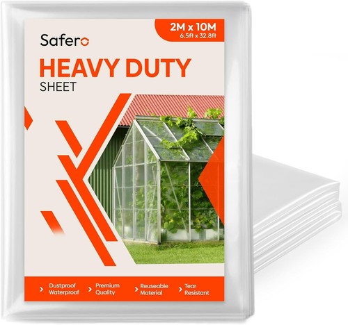 Heavy duty plastic sheeting - duty,