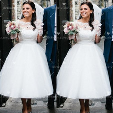 Vintage Wedding Dress Short