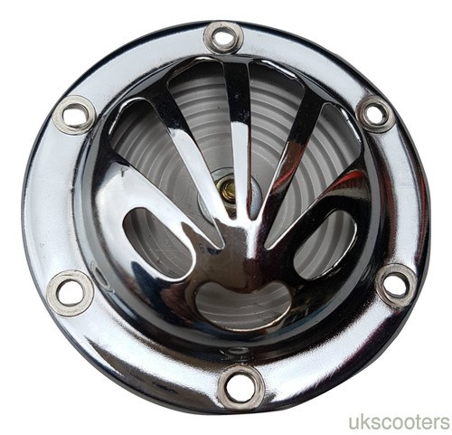 Vespa 12v chrome horn - 12v, grill