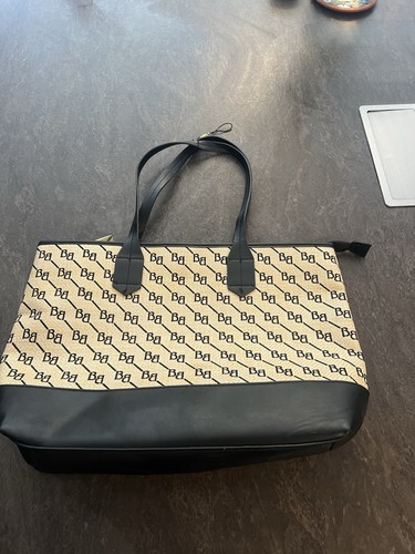 Biba canvas logo tote - logo,
