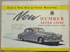 HUMBER SUPER SNIPE Car Sales