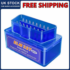 Mini ELM327 Car OBD2 Fault Code Reader Bluetooth Adapter Diagnostic Scanner