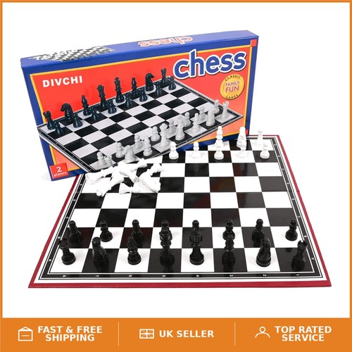 Complete travel chess set 32 - chess,