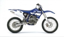 Blue Yamaha Graphic YZ250F YZ 250F YZ400F YZ 400F YZ426F YZ 426F 1998 1999 2000