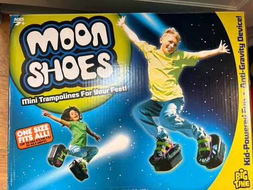 Moon shoes mini trampolines - moon, shoes,