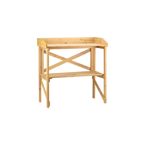 Tier wooden staging potting - tier,