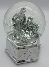 Musical Nativity Snow Globe