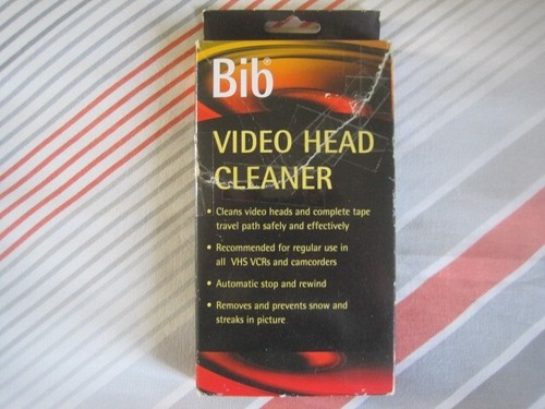 Bib video head cleaner - -,