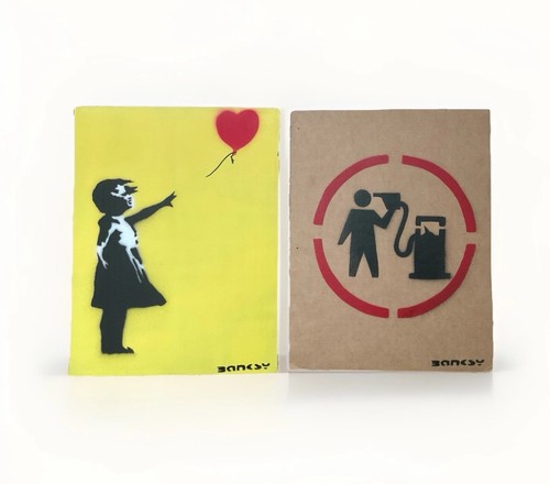 Banksy original art 2015 - banksy,